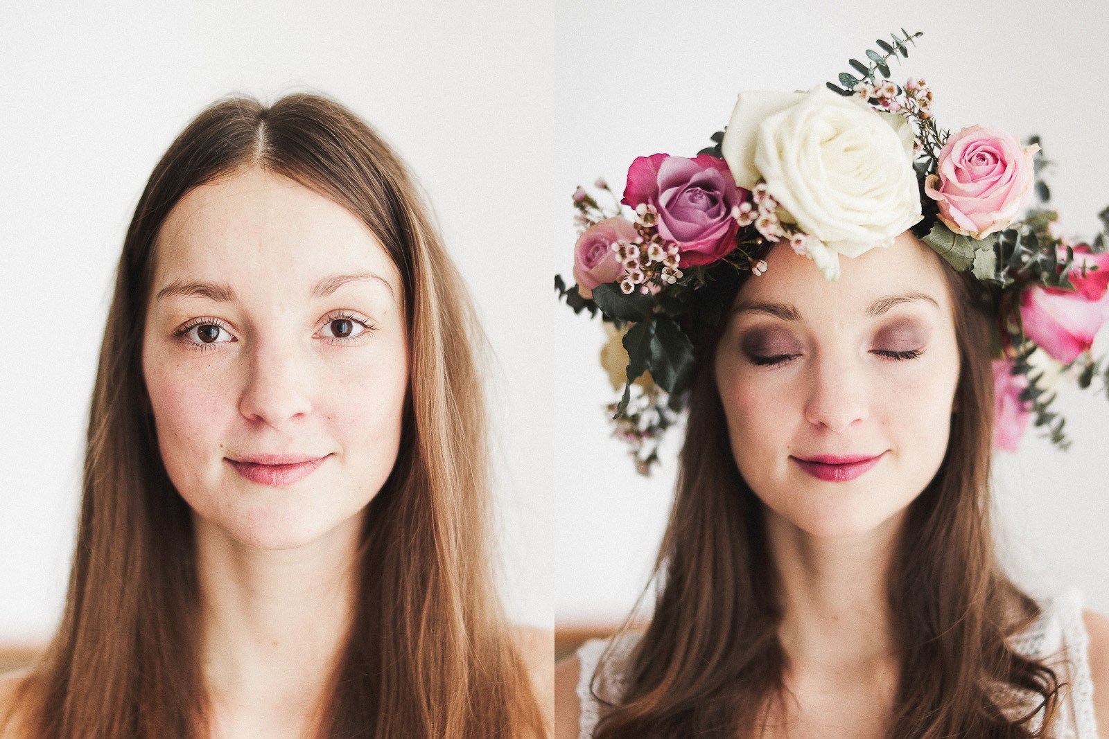 Make Up und Haare – Brautstyling